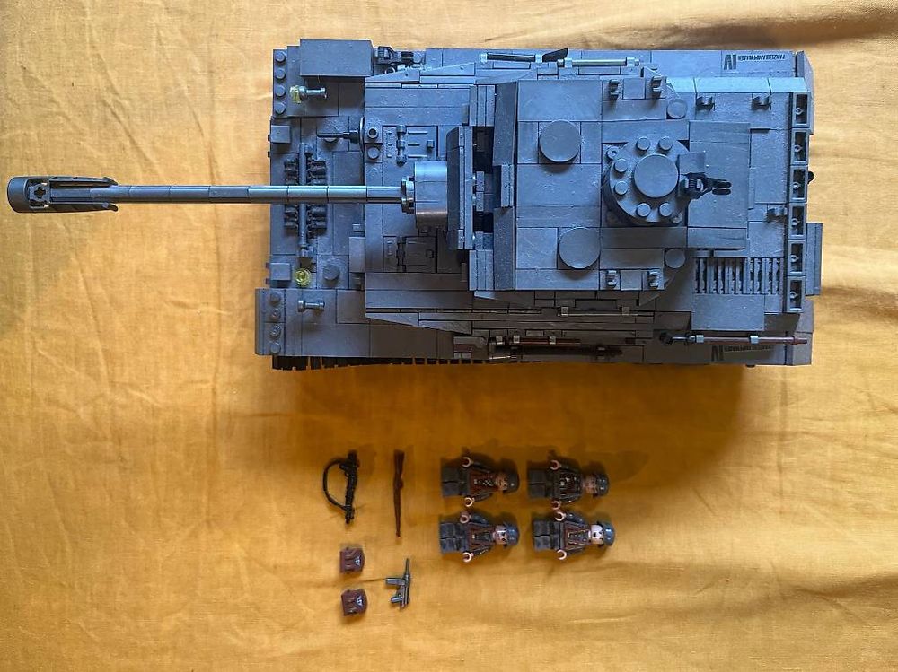 Lego Militaire Ww2 Tank Custom panzer Allemand D occasion 