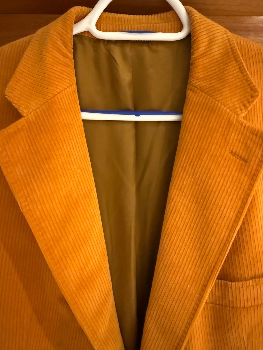 Jacken: Cordjacke von Scabal in orange-ocker – Gebraucht aus Neukirch / Egnach von Taucher68 1