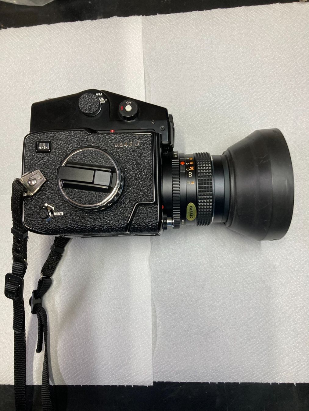 Mamiya Fotocamera: Mamija 645j mit AE Prismensucher – Usato da Steffisburg venduto da Erich052