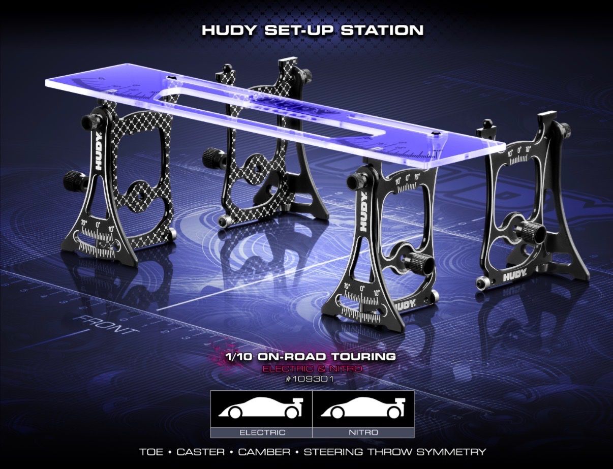 Hudy Modellismo RC: HUDY SET-UP SYSTEM 1/10 ON-ROAD 109301 – Nuovo e nell'imballaggio originale da Yverdon-les-Bains venduto da Fijo-rc