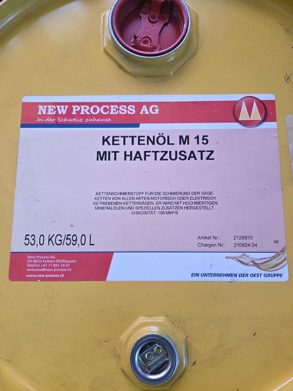 Huiles et additifs: Kettenöl für Motorsäge – D'occasion à Lindau par KundKL 1