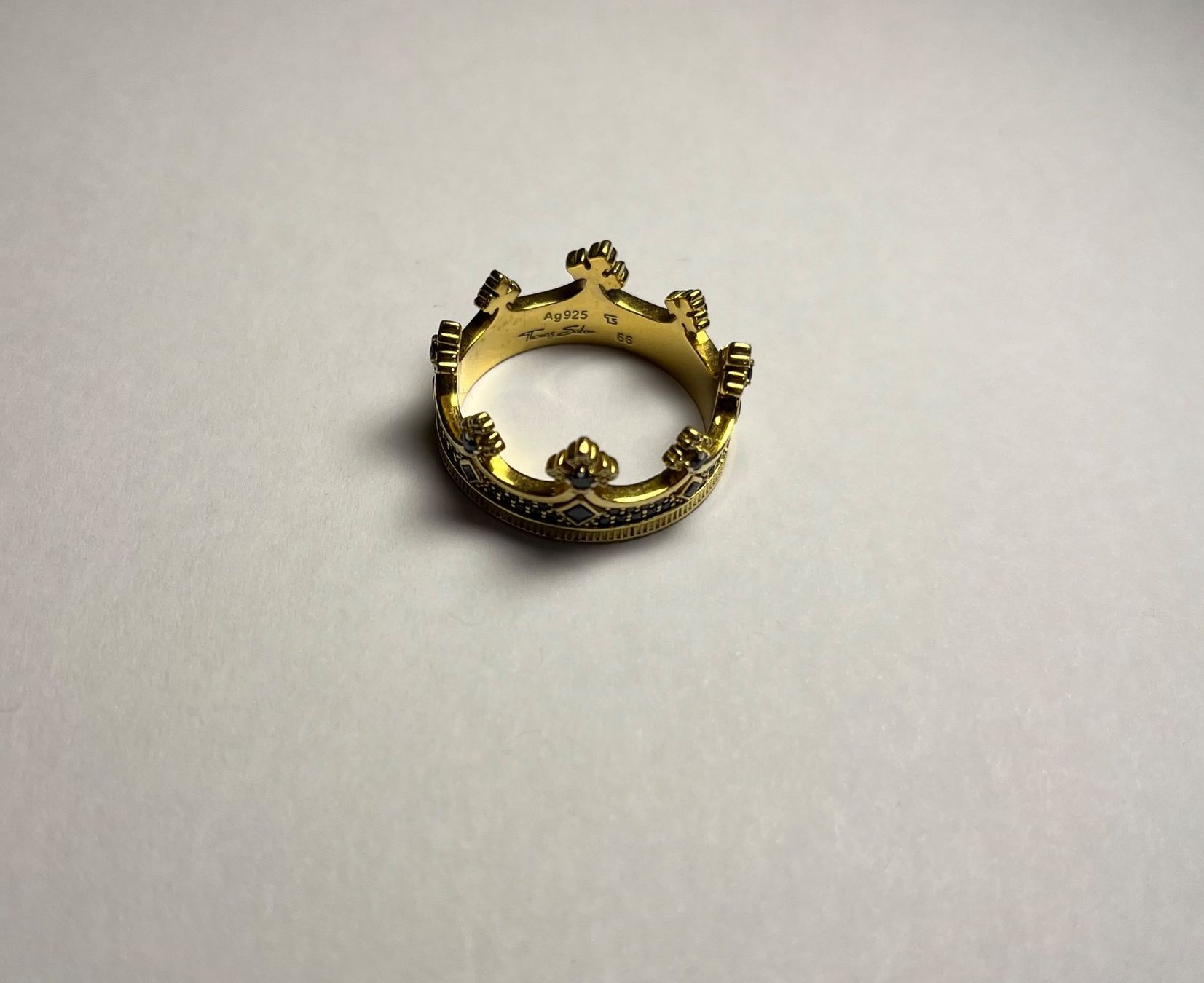 Thomas Sabo Anelli: Ring Krone gold Thomas Sabo – Usato da Oberlunkhofen venduto da jan_q2dt 2