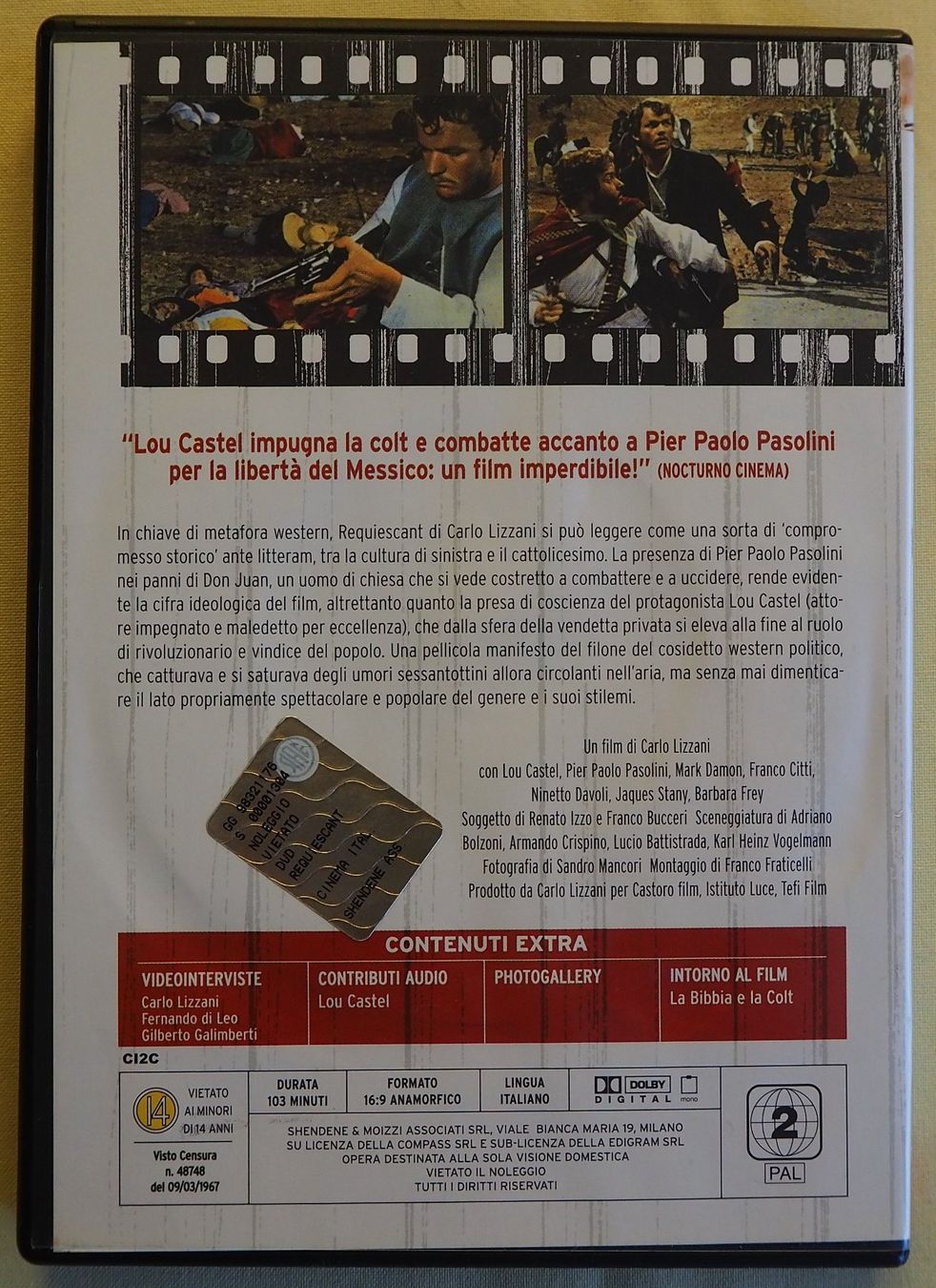 Tutti i DVDs: Italo-Western / 7 Filme / IT-Import – Usato da Chur venduto da dluli 2