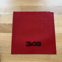Ferrari 348 Prospekt - Seltenes Sammlerstück, Top Zustand