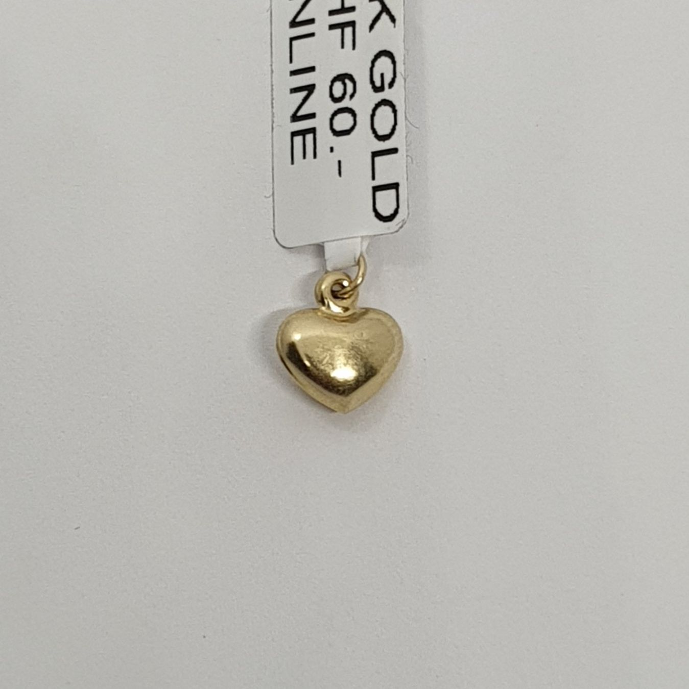 Ciondoli: Echt 14K Gold - Herz Anhänger – Usato da Luzern venduto da Goldhaus-Luzern