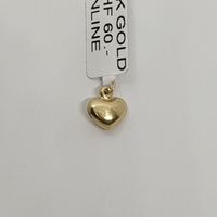 Echt 14K Gold - Herz Anhänger