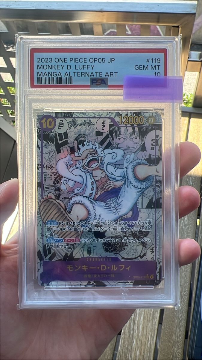Bandai Carte collezionabili: Op05-119 Manga Jpn Psa10 – Usato da Capolago venduto da umbycards