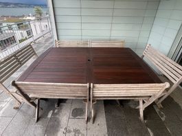 Designer Gartentisch