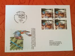 Brief - Vogel Juragewässerkorrektion - Lyss - ab 2.--  / 437