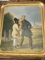 (vm) Altes Oelgemälde anonym