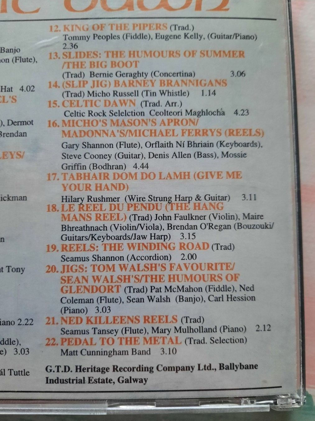 CDs: CD Celtic Dawn – Gebraucht aus Pully von bro_n52j 3