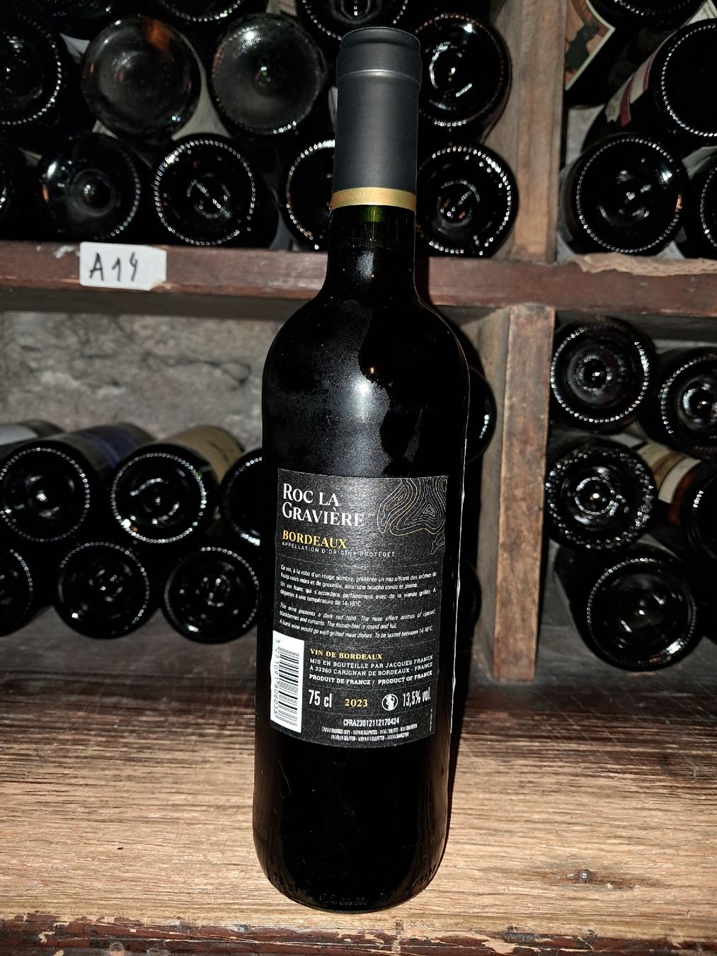 Vino: Roc La Gravière Bordeaux AOP 2023 – Nuovo e nell'imballaggio originale da Le locle venduto da juliensaran 2