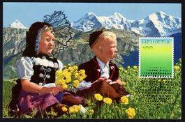 MK Farben der CH - Alpenwiesengrün, Berner Oberland
