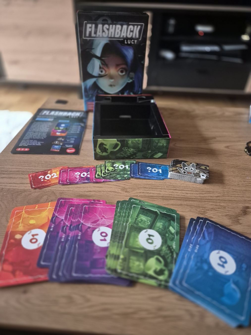 Jeux: Flashback, Lucy : jeu d'intrigue – D'occasion à Meyrin par Barbie_Zombie