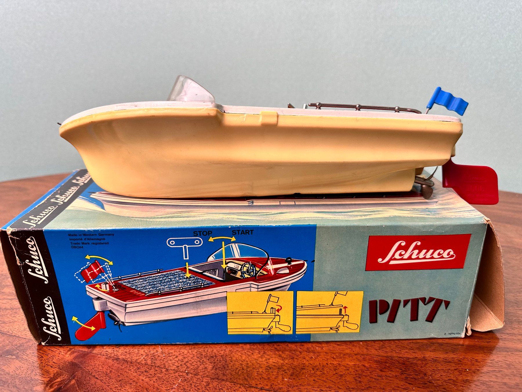 Schuco Spielzeuge: Schuco Sportboot "Pitt" Made in Western Germany – Gebraucht aus Seuzach von Jage 4