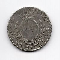 (2080) Solothurn, 5 Batz, 1826, vz
