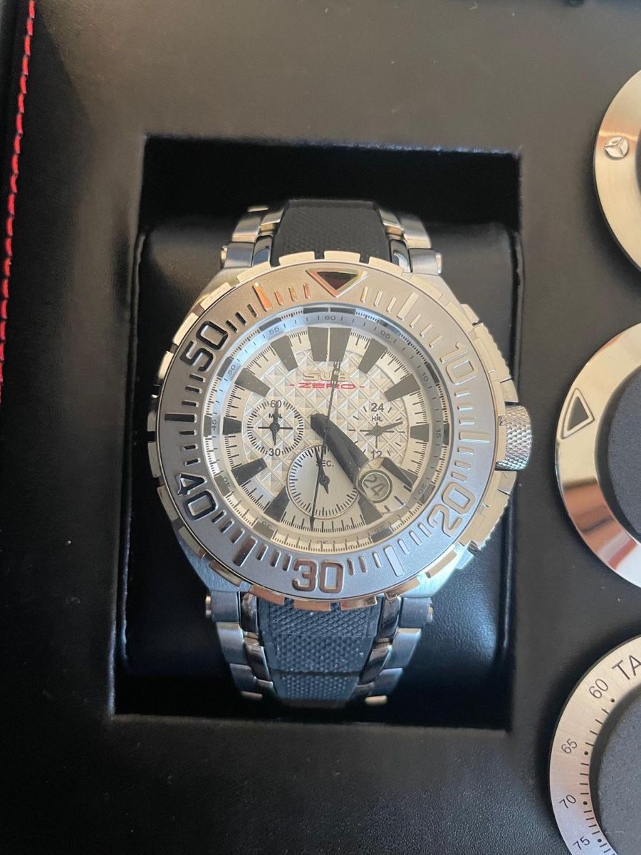 Uhren: Sub Zero Red Sea Shark Herrenuhr Chronograph – Neu und originalverpackt aus Basel von Ch2005