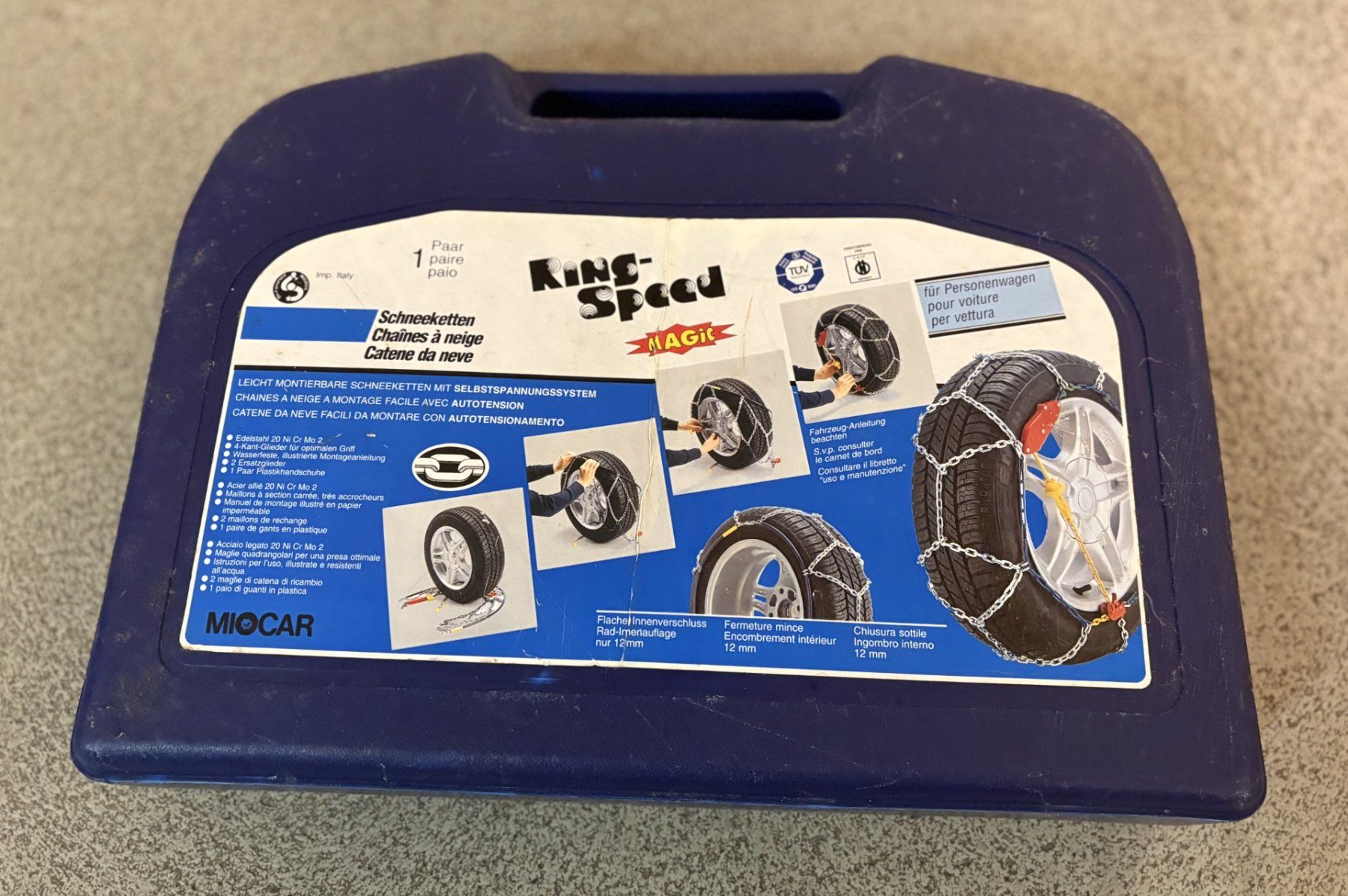 Catene da neve: Schneeketten Ring-Speed Magic 6210.462 – Usato da Bern venduto da Infri09 1
