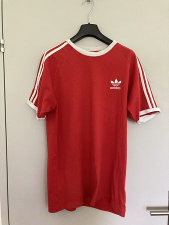 Adidas T-Shirt, rot, Gr. M