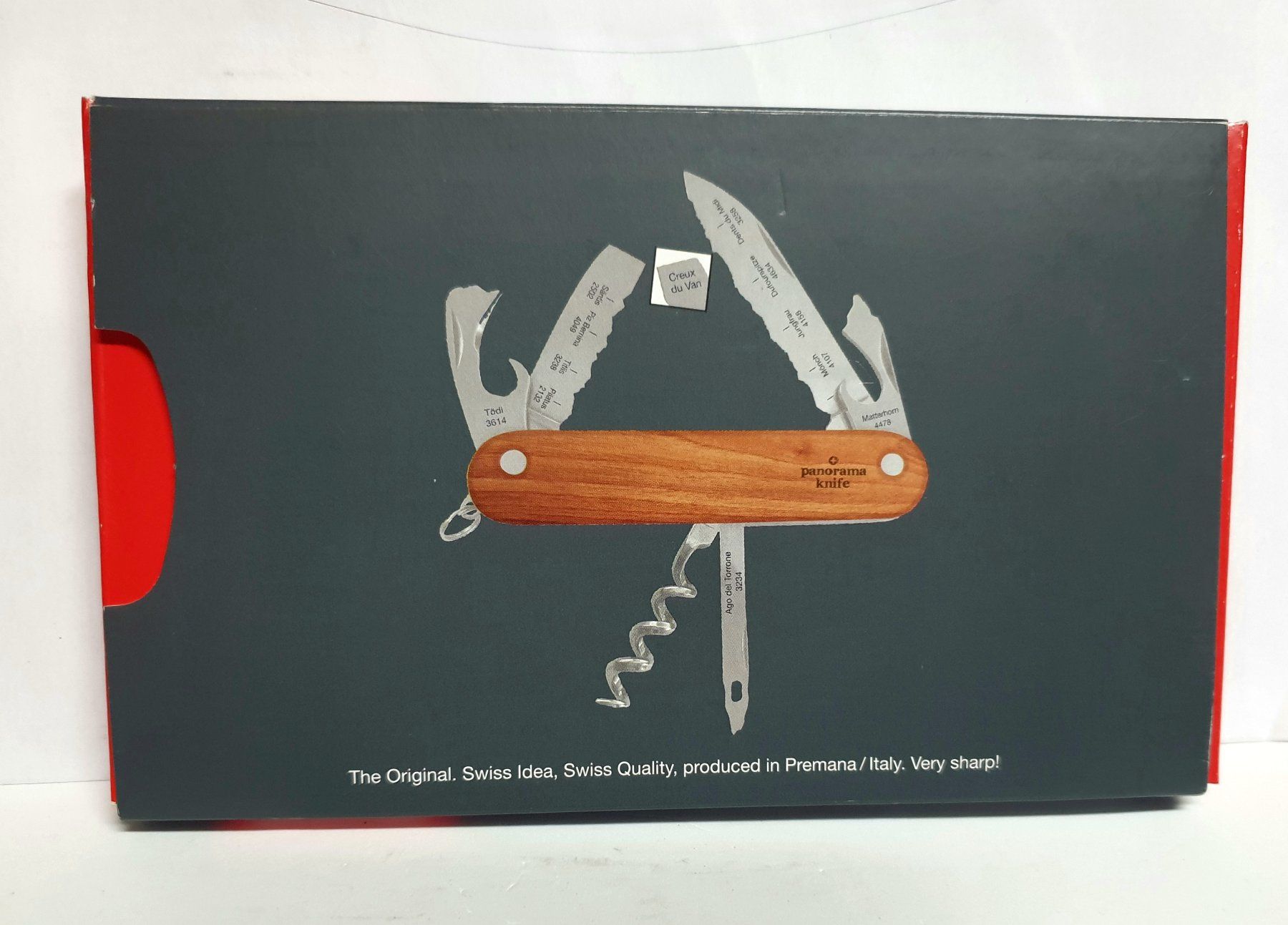 Coltelli tascabile: Sackmesser Taschenmesser Panorama pocket Knive Grimsel – Nuovo (secondo la descrizione) da Tüscherz-Alfermée venduto da Newpad 3