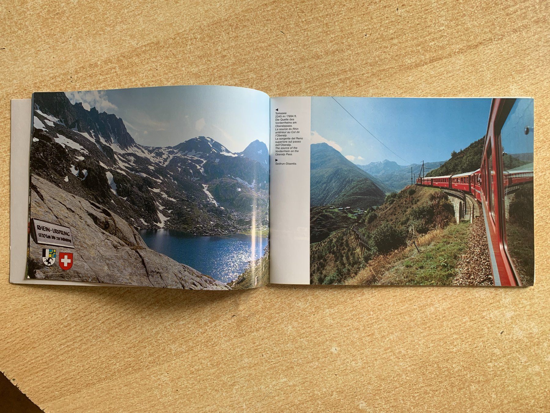 Riviste & Magazine: Broschüre "Bernina-Express + "Glacier-Express", Format A5 – Usato da Flums venduto da finn1975 3