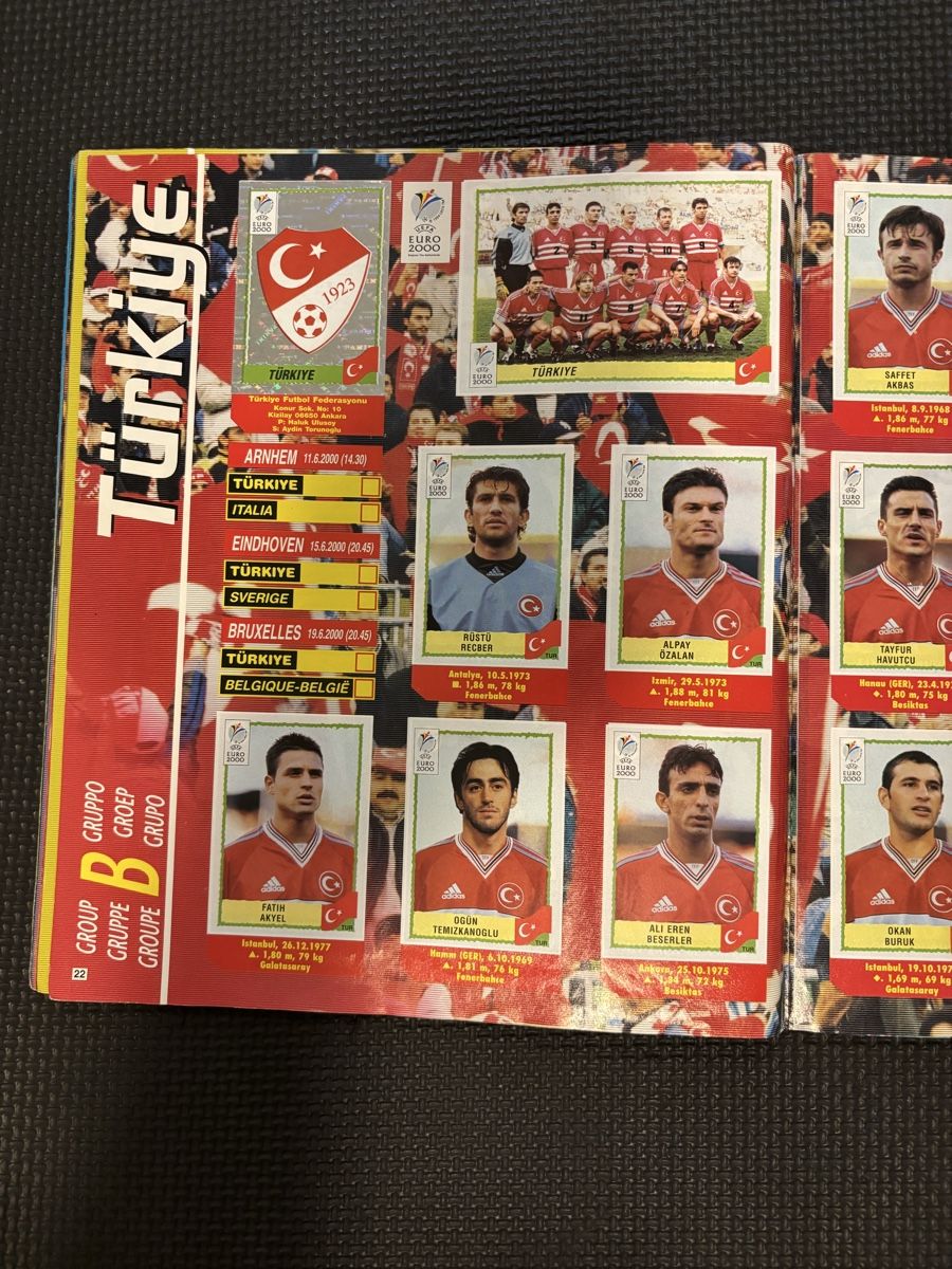 Panini Album: Panini 2000 EM Heft Fussball – Usato da Münchenstein venduto da Casstore 5
