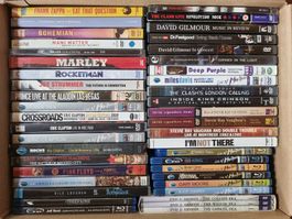 DVD und Blu-ray Filme Musik Konzerte Bands Sammlung