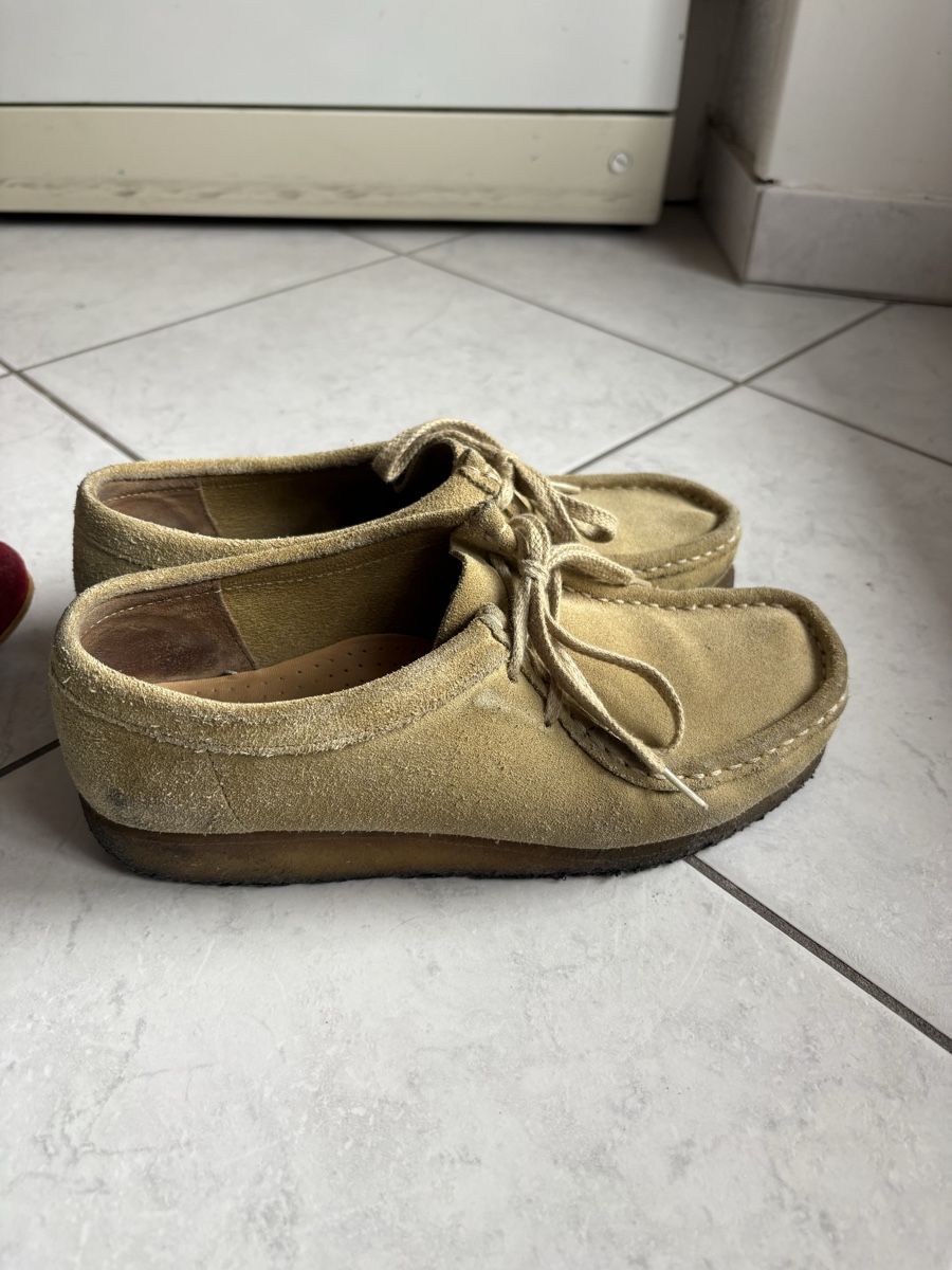 Clarks Scarpe da donna: Clarks Wallabee Wildleder beige Gr. 38 – Usato da Winterthur venduto da sony-6 1