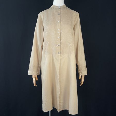 120% LINO Beige Dress