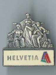 Placchette & Badge: Helvetia Versicherung, Pin – Usato da Zürich venduto da t24_de