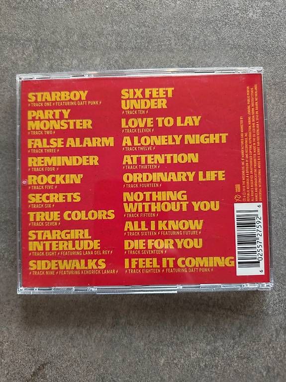 CD: CD Album The Weeknd - Starboy  – Usato da Winterthur venduto da Fabian2707 1