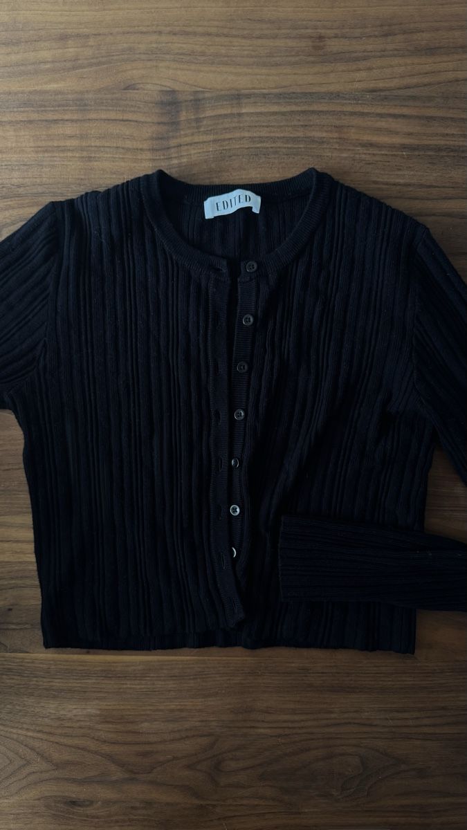 Kleider: Strick Set schwarz Gr. 36 von Edited – Neu (gemäss Beschreibung) aus Zürich von Aya03 7