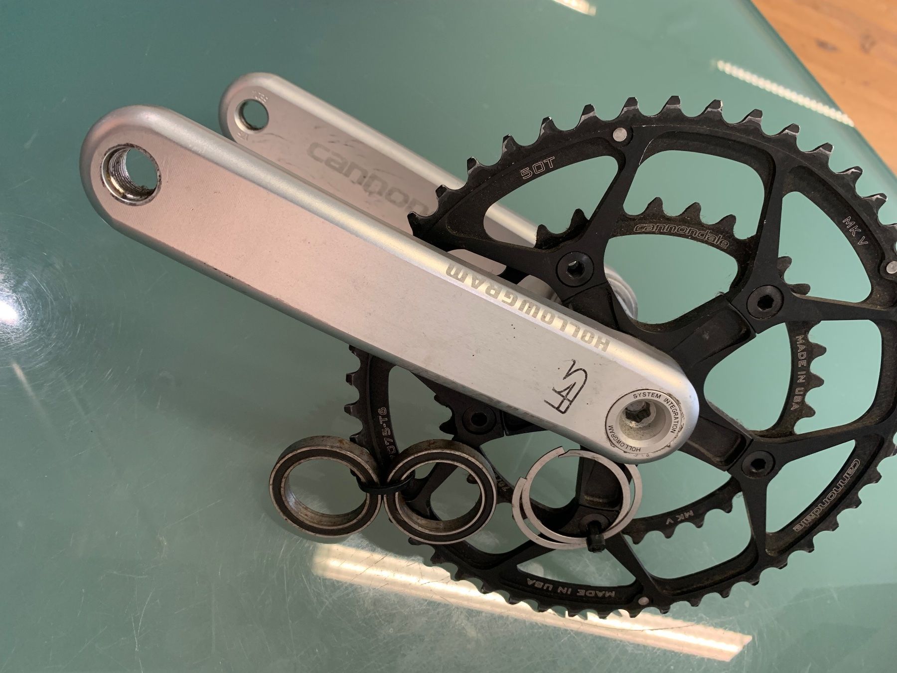 Cannondale Pièces détachées: Kurbelsatz Si von Canondale – D'occasion à Widen par chilli2hot