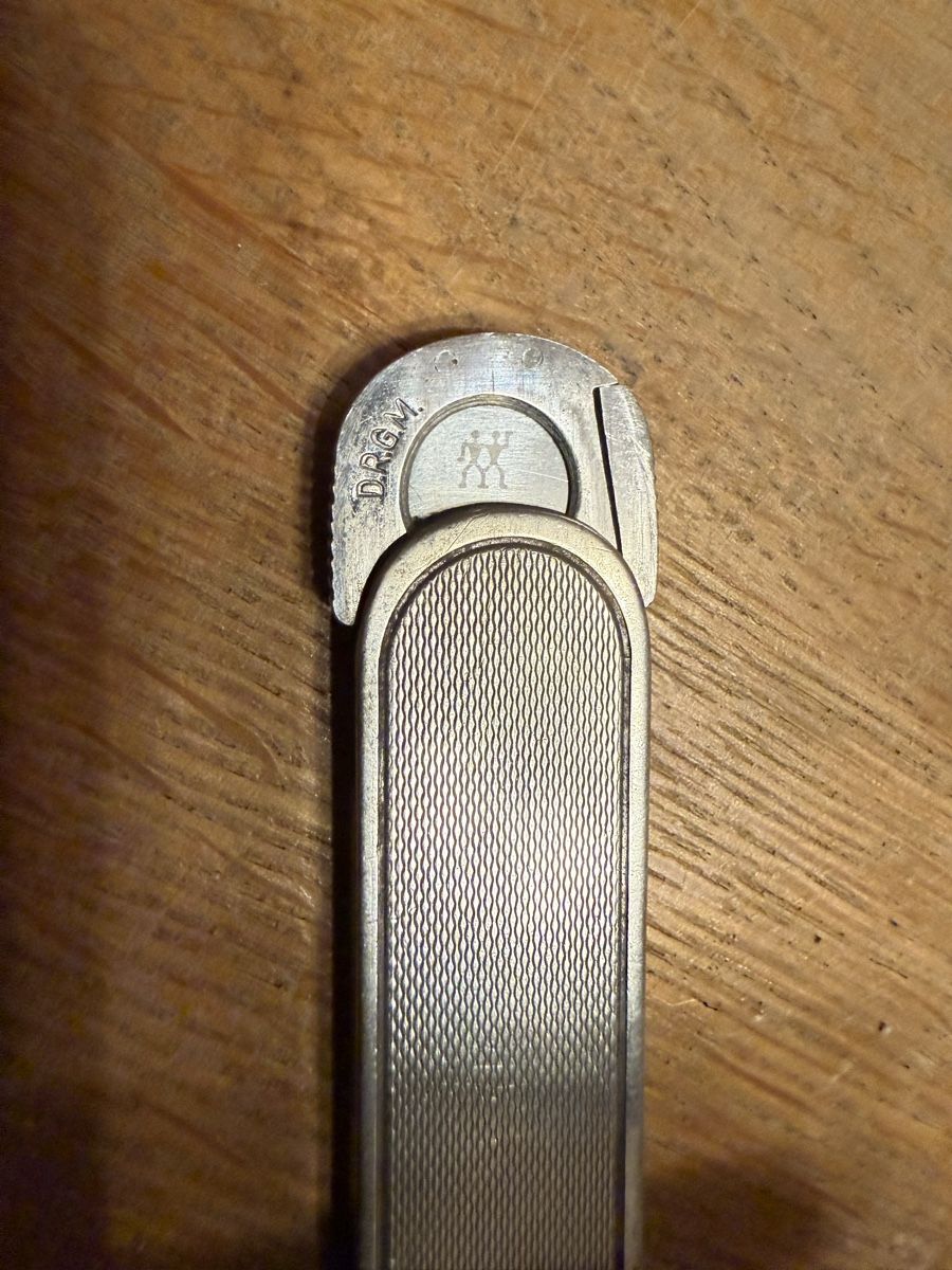 Solingen Coltelli tascabile: 800 Silber Taschenmesser Zigarrenschneider Antikes Messer – Usato da Goldach venduto da Messerguru 9