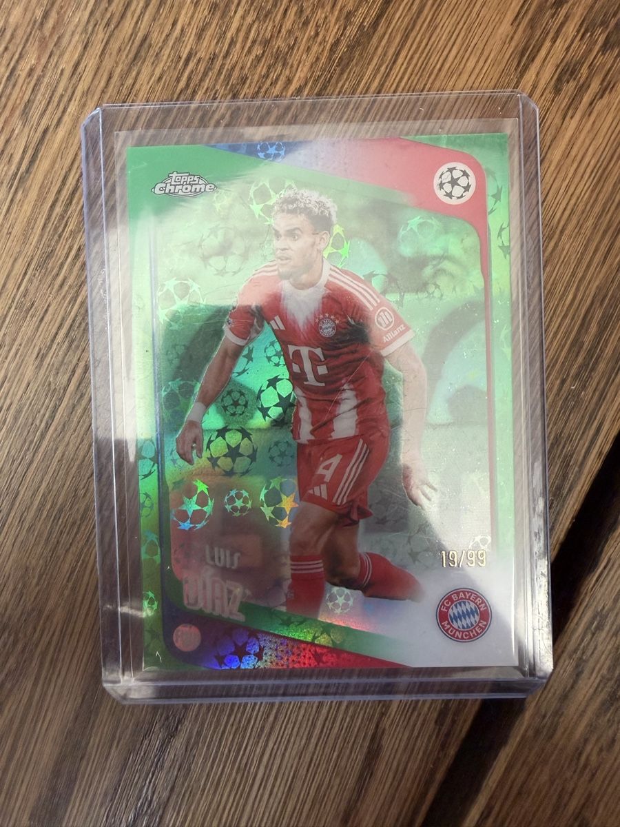 Topps Carte collezionabili: Bayern Munich Numbered Diaz Kimmich /50 /99 /200 – Usato da Praz (Vully) venduto da ShoreCards 2