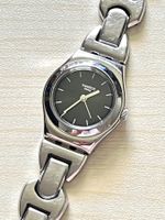Swatch Damenuhr Silberfarben guter Zustand