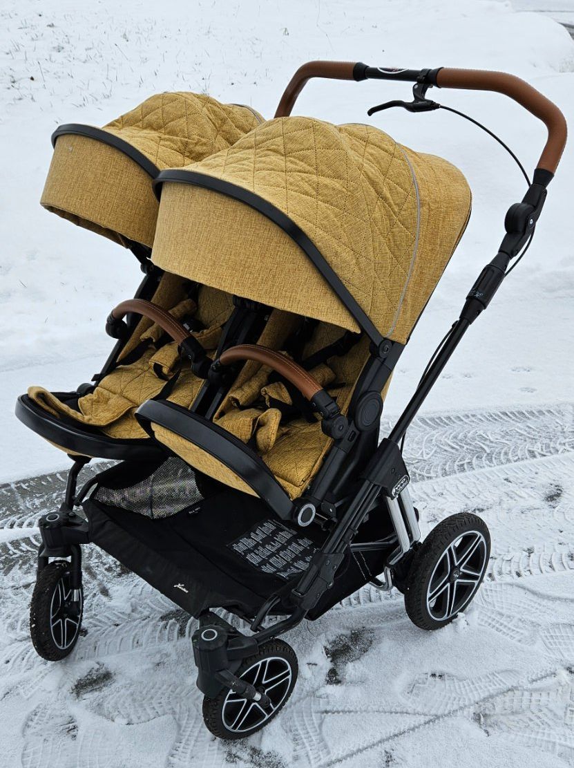 Hartan Carrozzine: Zwillingskinderwagen HARTAN TWO SELECT mit Zwei Wanne – Usato da Hasle LU venduto da dandelion1684 3