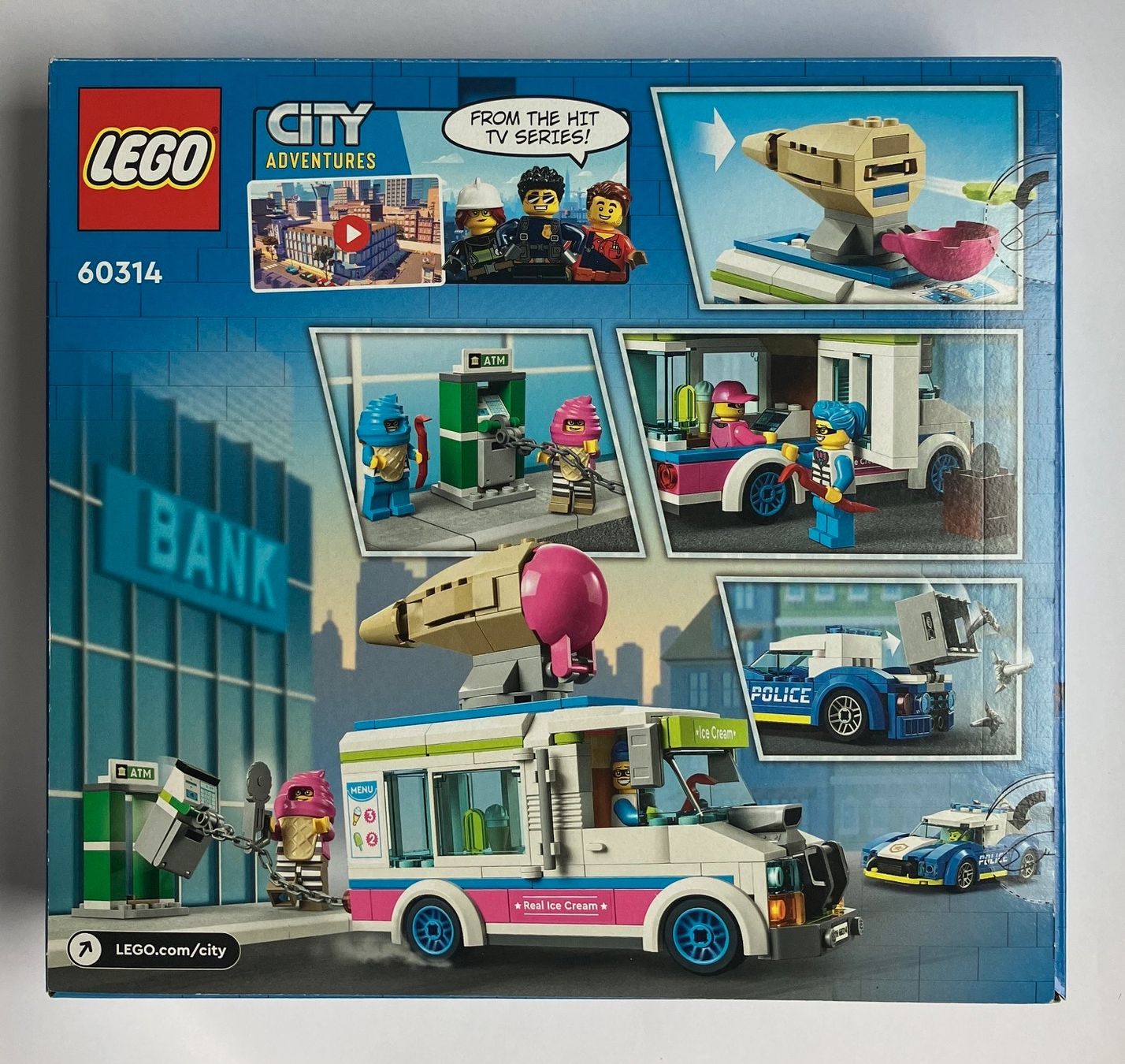Lego Kit di costruzioni: LEGO CROOK ice cream 60314 – Usato da CHENE-BOUGERIES venduto da homeswisshome 1