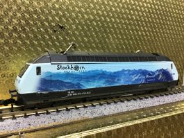 BLS Stockhorn Lokomotive,  MINITRIX N, Sammlerstück