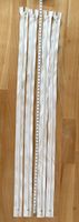 4 Reissverschlüsse weiss 60 cm
