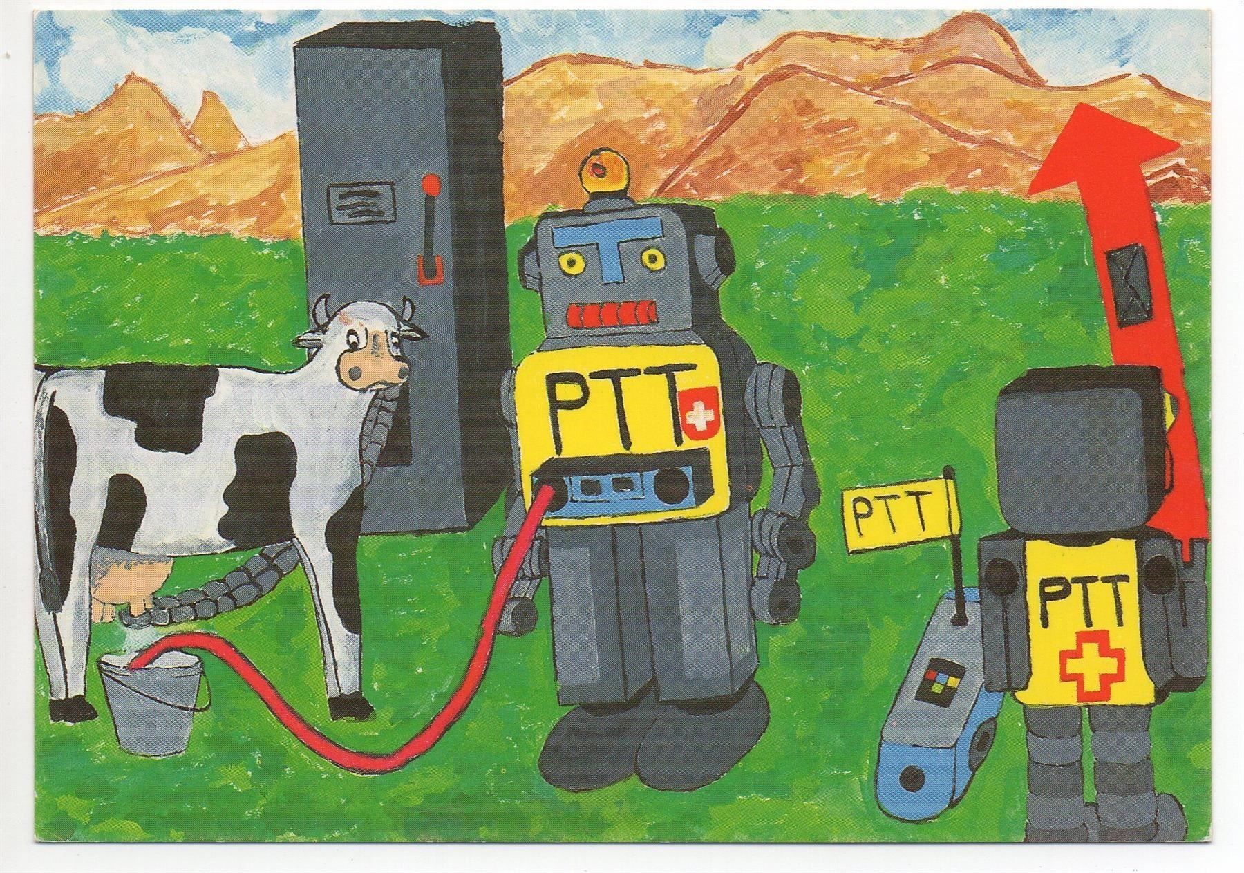Cartes postales: Werbung POST PTT Kinder Künstler AK – Neuf (Voir description) à Jona par philajona
