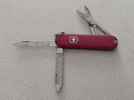 Victorinox SD 58mm Taschenmesser rot gebraucht funktionsfähi