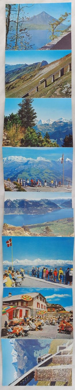 Foto & Immagini: Leporello Souvenir der Niesenbahn – Usato da Fislisbach venduto da Zigzag12