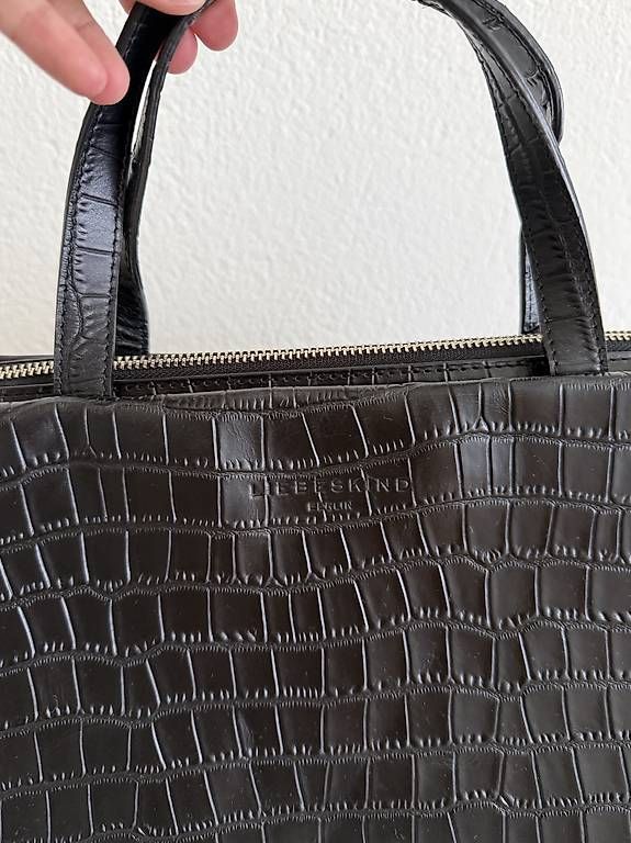 Liebeskind Taschen für Damen: Liebeskind Berlin Satchel Businesstasche in Kroko-Optik – Gebraucht aus Cham von CBirinci 1
