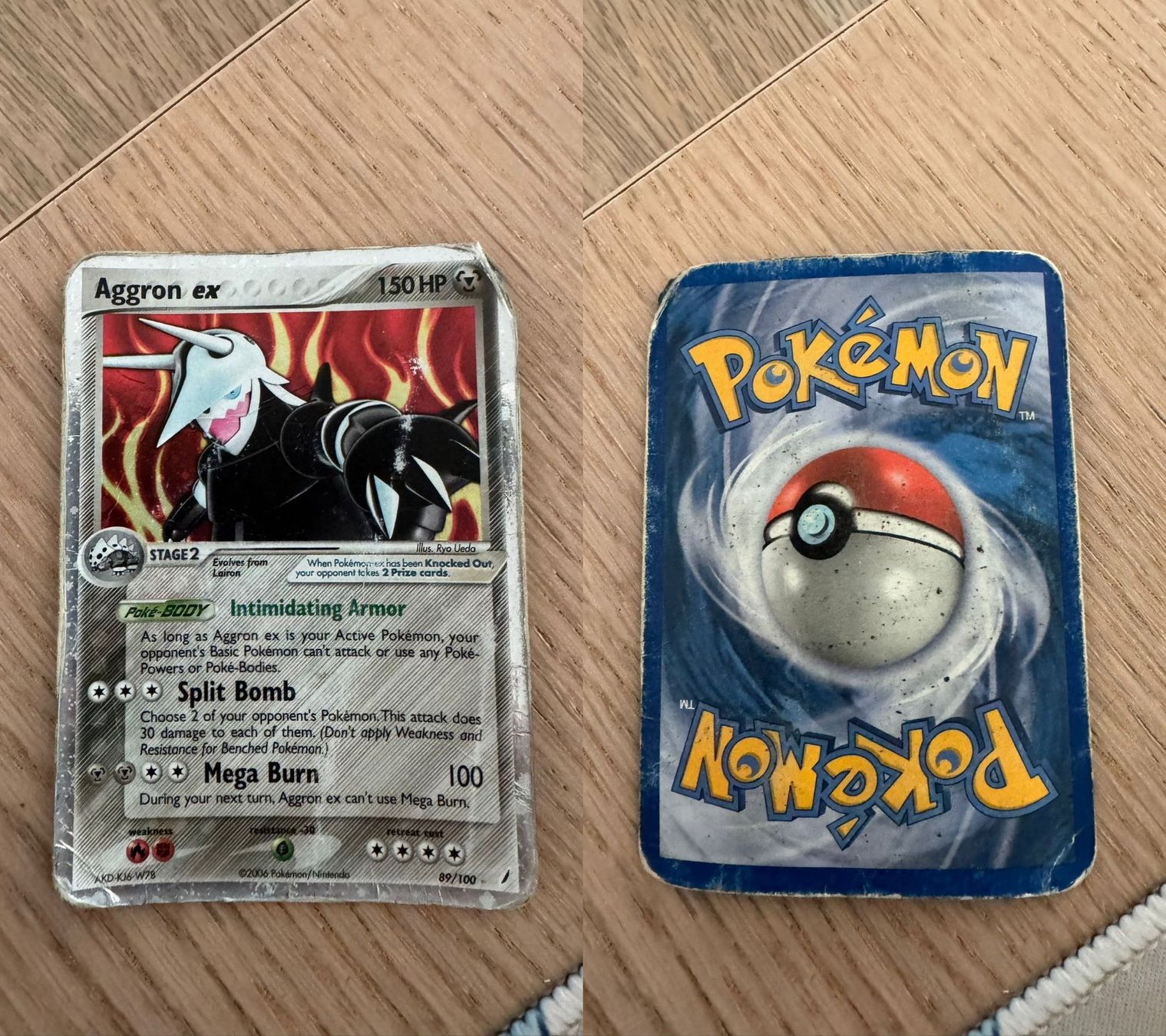 Pokémon Sammelbilder & Trading cards: Aggron ex 89/100 – Gebraucht aus Chavannes-Renens von skywalker1942
