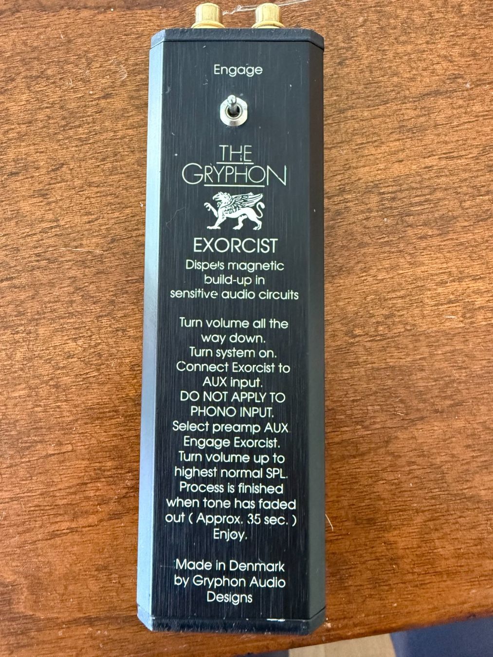 Verstärker: The Gryphon / Exorcist – Gebraucht aus Halden von selmersax