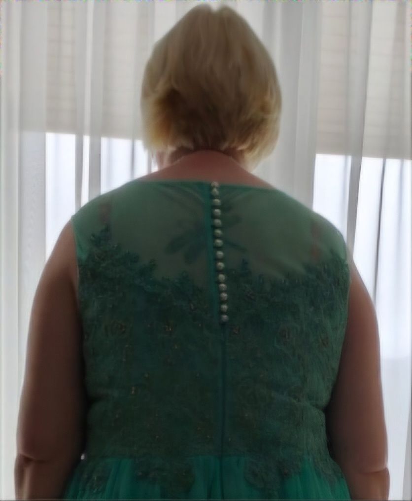 Vestiti: Mint farbiges Festkleid xxxl – Usato da Wittenbach venduto da Handfest 3