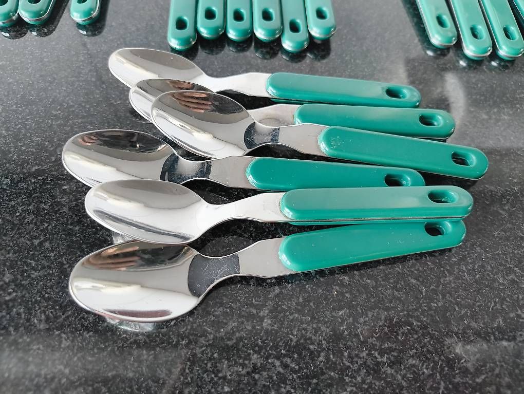 Couverts: Besteckset grün 24-teilig – D'occasion à Nänikon par Manta87 4