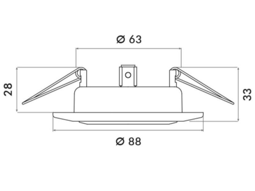 Lampadari & plafoniere: LED Einbaustrahler Nobile D3830 Einbauleuchte Spot Schwenkba – Usato da Zürich venduto da Alibaba1234 9