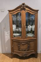 Wunderschöne antike Vitrine / Barock-Schrank (Echtholz)